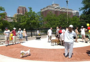 The Brick Circle at Grant Bark park Bricks are placed in the 'Brick Circle' at the north end of Grant Bark Park
